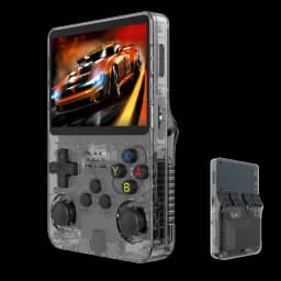 BOYHOM Original R36S Retro Handheld Video Game Console Linux System 3.5 Inch IPS Screen R35s Pro Portable Pocket Video Player 64GB Games 1G Ram