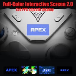 Flydigi Apex 5 Game Controller Wireless Tri-Mode Force Feedback Gamepads Elite Handle Hall Effect Pc Gamer Accessories E-sports