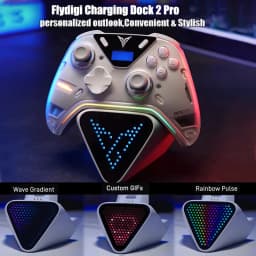 Flydigi Apex 5 Game Controller Wireless Tri-Mode Force Feedback Gamepads Elite Handle Hall Effect Pc Gamer Accessories E-sports