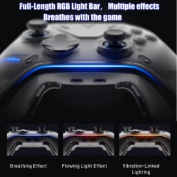 Flydigi Apex 5 Game Controller Wireless Tri-Mode Force Feedback Gamepads Elite Handle Hall Effect Pc Gamer Accessories E-sports