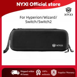 NYXI Switch Carrying Case for Wizard Hyperion Athena Video Game Console Storage Bag with Handle And Zipper
