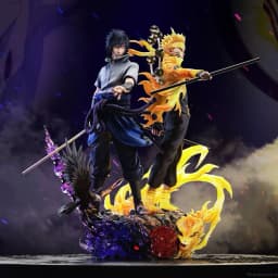 Anime Figure Shippuden Figurine Uzumaki Uchiha Sasuke PVC Action Toy Statue Collection Model Doll Birthday Gifts Anime Figure