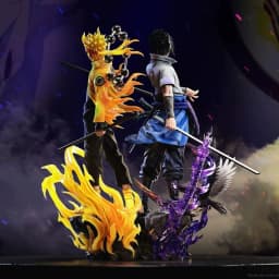 Anime Figure Shippuden Figurine Uzumaki Uchiha Sasuke PVC Action Toy Statue Collection Model Doll Birthday Gifts Anime Figure