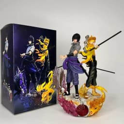Anime Figure Shippuden Figurine Uzumaki Uchiha Sasuke PVC Action Toy Statue Collection Model Doll Birthday Gifts Anime Figure