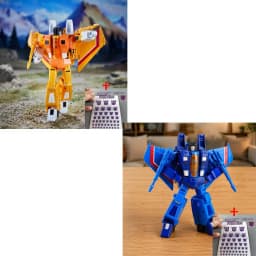 New JCS SS86 Starscream Action Figure KO Transformation Seekers G1 Skywarp Thundercracker Figures 18cm Collection Model Toys
