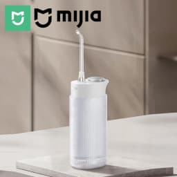 MIJIA F400 Portable Water Flosser Cordless Oral Irrigator,4 flossing Modes,1700 Pulses IPX7 Waterproof Dental Cleaner,200mL Tank
