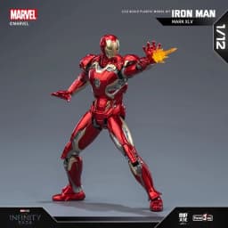 Fondjoy Iron Man MK45 Model Kit Infinity Saga Ironman MARK XLV Assembly Toy ABS Material Joint Movable Children's Birthday Gifts