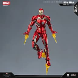 Fondjoy Iron Man MK45 Model Kit Infinity Saga Ironman MARK XLV Assembly Toy ABS Material Joint Movable Children's Birthday Gifts