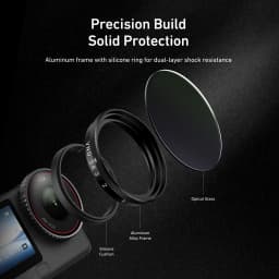 TELESIN CPL ND8 ND16 ND32 UV VND Quick Release Lens Filter for DJI OSMO Action 6 Filter Frame For DJI Action6 Camera Accessories