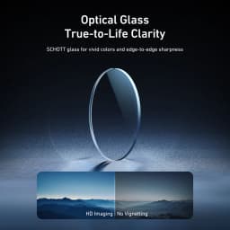 TELESIN CPL ND8 ND16 ND32 UV VND Quick Release Lens Filter for DJI OSMO Action 6 Filter Frame For DJI Action6 Camera Accessories