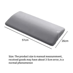 Memory Foam Lumbar Support Pillow Waist Cushion For Sleeping Lower Back Pain Relief Bed Back Support Cushion