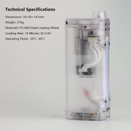 T238 Portable Electric Speed Loader Lite Edition Automatic BB Magazine Loader For GBB AEG Spring Bolt Action Magazines BB Loader