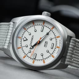 CADISEN TI-7 2026 NEW Autodyne Titanium Steel Automatic Mechanical Canvas Wristwatch MIYOTA 8215 Luminous Waterproof Man Watches