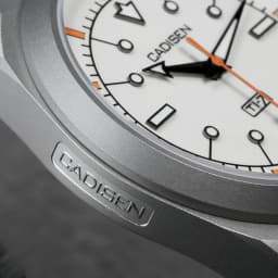 CADISEN TI-7 2026 NEW Autodyne Titanium Steel Automatic Mechanical Canvas Wristwatch MIYOTA 8215 Luminous Waterproof Man Watches