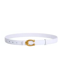 Luxury Belt for women with Adjustable C Buckle Design, for Jeans & Dresses, Y2K Style Soft Comfortable Waist Belt