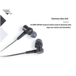 Sony high-end subwoofer MDR-XB75AP wired XB75AP in ear with microphone and remote control for mobile voice calls