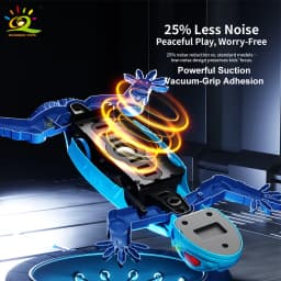 RC Electric Gecko Toy Features Colorful Lights, Wall-Climbing Capability, and 360° Rotation—A Creative Gift for Kids