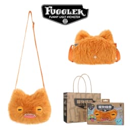 Fugglers Ugly Tooth Monster Fluffy Crossbody Bags Cute Fugg Plush Purse Shoulder Backpack Wallet Girls Boys Cartoon Animal 22CM