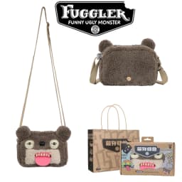 Fugglers Ugly Tooth Monster Fluffy Crossbody Bags Cute Fugg Plush Purse Shoulder Backpack Wallet Girls Boys Cartoon Animal 22CM