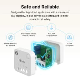 SONOFF MINI-ZB1GP MINI PM Zigbee Power Meter Real-Time Energy Tracking Smart Appliance Monitoring Cost Calculation Zigbee Router