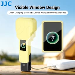 JJC PC-OP4PSE For DJI Osmo Pocket 4P Portable ABS Semi Protective Bag Accessories Can Store 2 Micro SD Cards and 2 Filters