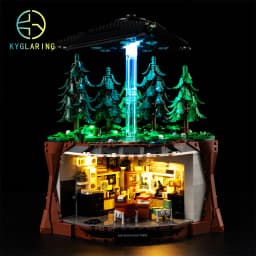 Kyglaring LED Light Kit suitable for Lego The X-Files 21369 Building Blocks Not Include Lego Building