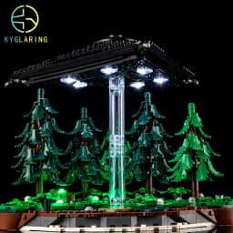 Kyglaring LED Light Kit suitable for Lego The X-Files 21369 Building Blocks Not Include Lego Building