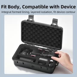 BRDRC Hard Case for DJI Pocket 4P Camera Accessorie Waterproof Box Protective Case Outdoor Handheld Storage Box