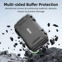 BRDRC Hard Case for DJI Pocket 4P Camera Accessorie Waterproof Box Protective Case Outdoor Handheld Storage Box
