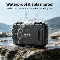 BRDRC Hard Case for DJI Pocket 4P Camera Accessorie Waterproof Box Protective Case Outdoor Handheld Storage Box
