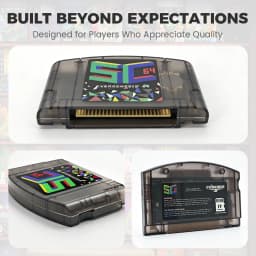 SC64 5000 in 1 N64 Open Source Game Cartridge with 16/32G Card For Nintendo 64 Video Game Console Support N64DD/SNES/GBC Game
