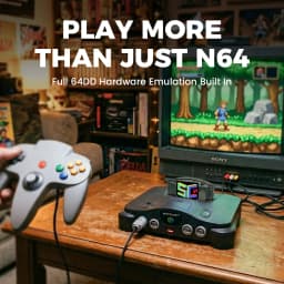 SC64 5000 in 1 N64 Open Source Game Cartridge with 16/32G Card For Nintendo 64 Video Game Console Support N64DD/SNES/GBC Game