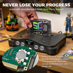 SC64 5000 in 1 N64 Open Source Game Cartridge with 16/32G Card For Nintendo 64 Video Game Console Support N64DD/SNES/GBC Game