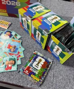 New 1 Box Genuine Panini Official FIFA World Cup Soccer Card Sticker Pack&Limited Edition Collection Soccer Memorabilia Set