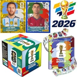 New 1 Box Genuine Panini Official FIFA World Cup Soccer Card Sticker Pack&Limited Edition Collection Soccer Memorabilia Set