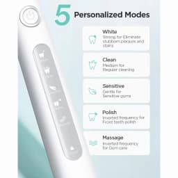 Fairywill Electric Sonic Toothbrush USB Charge FW-507 Rechargeable Waterproof Electronic Tooth Brushes Replacement Heads Adult