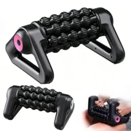 2026 New Portable Body Deep Muscle Relaxation Massager Shaft Cordless Electric Massage Roller Automatic Yoga Column Roller