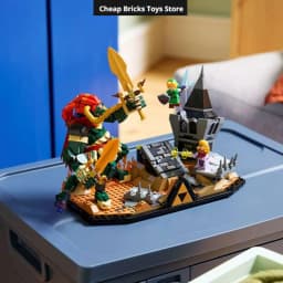 Cheap 2026 Ocarina of Time The Final Battle Bricks Building Blocks 1003pcs Video Game Model Birthday Gifts for Adults Toys