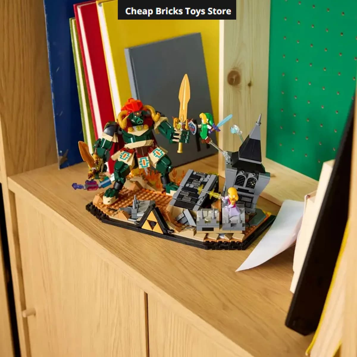 Cheap 2026 Ocarina of Time The Final Battle Bricks Building Blocks 1003pcs Video Game Model Birthday Gifts for Adults Toys