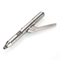 1 Set Dental Automatic Singlehanded Crown Remover Gun set Stainless Steel Dental Surgical Instrument Tools with 3 working tip