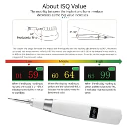 AG Dental Implant Monitor Oral Implant Stability Measurement Device Dentistry Detector Tools