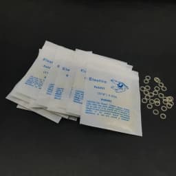 AG 100pcs/bag Dental Orthodontic Rubber Bands Ortho Elastics Latex Braces Non-toxic Tool 3.5oz/5oz/6.5oz Dentist Rubber Bands