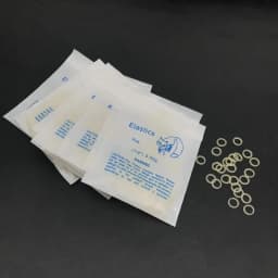 AG 100pcs/bag Dental Orthodontic Rubber Bands Ortho Elastics Latex Braces Non-toxic Tool 3.5oz/5oz/6.5oz Dentist Rubber Bands