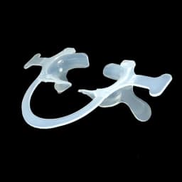1PCS Dental Material Orthodontic C Type Transparent Tooth Intraoral Lip Cheek Retractor Mouth Opener with Handle High Quality