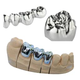 OEM Custom Dentures Fixed Restorations CAD/CAM Multilayered Zirconia IPS e.Max Veneer Post PFM Co-Cr Alloy FMC Bridge