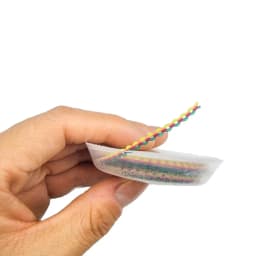 AG 4.5m=15Feet Dental Orthodontic Power Chain Two Colored Elastic Ultra Powerchain Rubber Bands Leagues Long/Short/Continuous