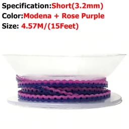 AG 4.5m=15Feet Dental Orthodontic Power Chain Two Colored Elastic Ultra Powerchain Rubber Bands Leagues Long/Short/Continuous