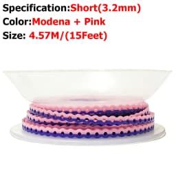 AG 4.5m=15Feet Dental Orthodontic Power Chain Two Colored Elastic Ultra Powerchain Rubber Bands Leagues Long/Short/Continuous