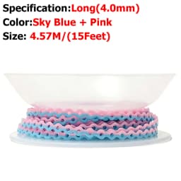 AG 4.5m=15Feet Dental Orthodontic Power Chain Two Colored Elastic Ultra Powerchain Rubber Bands Leagues Long/Short/Continuous