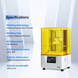 AG Dental 3D Printer High-Precision Resin Printer Fast dental Model Production CAD/CAM Printing 10.3 inches